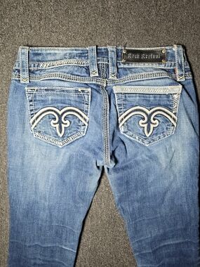 Rock Revival Alanis Boot Cut Denim Jeans Women 28W